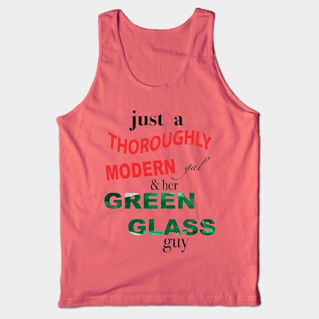 Thoroughly Modern Gal Tank Top by jordanhawman